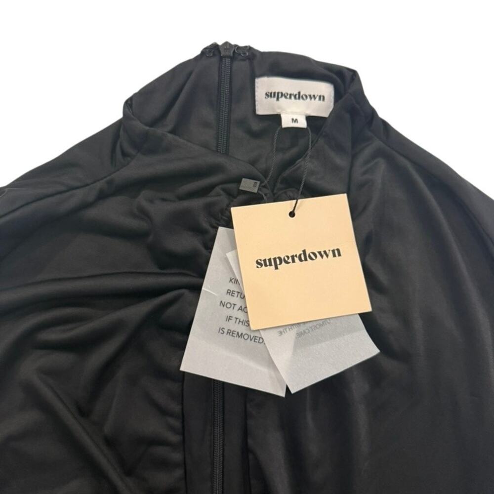 Superdown Sarah Cut Out Top in Black, Size M - Picture 5 of 7
